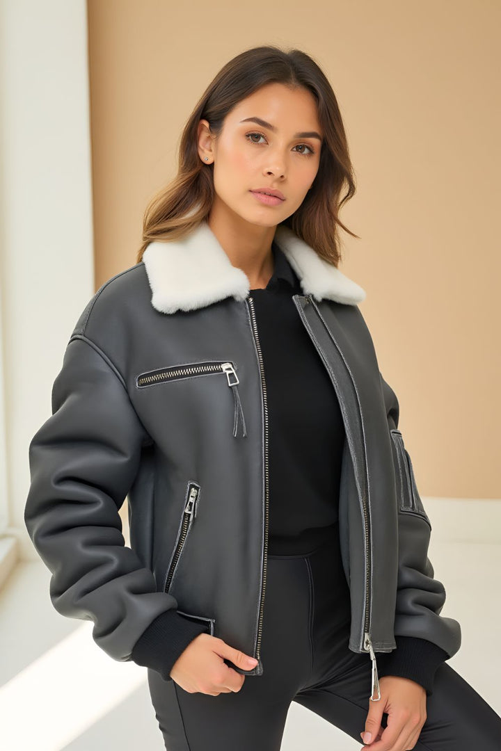 Luna Sheepskin B-3 Jacket
