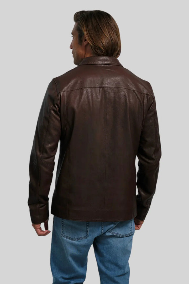 Riccardo Leather Jacket Spellezo