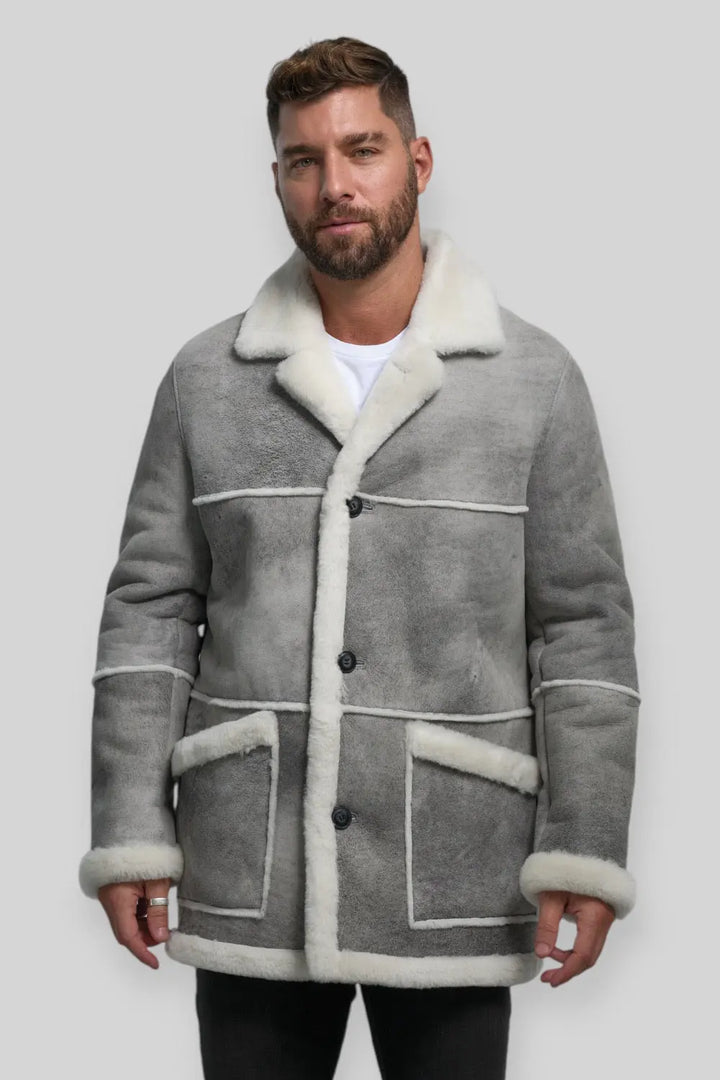 Arnaldo Sheepskin Coat Spellezo