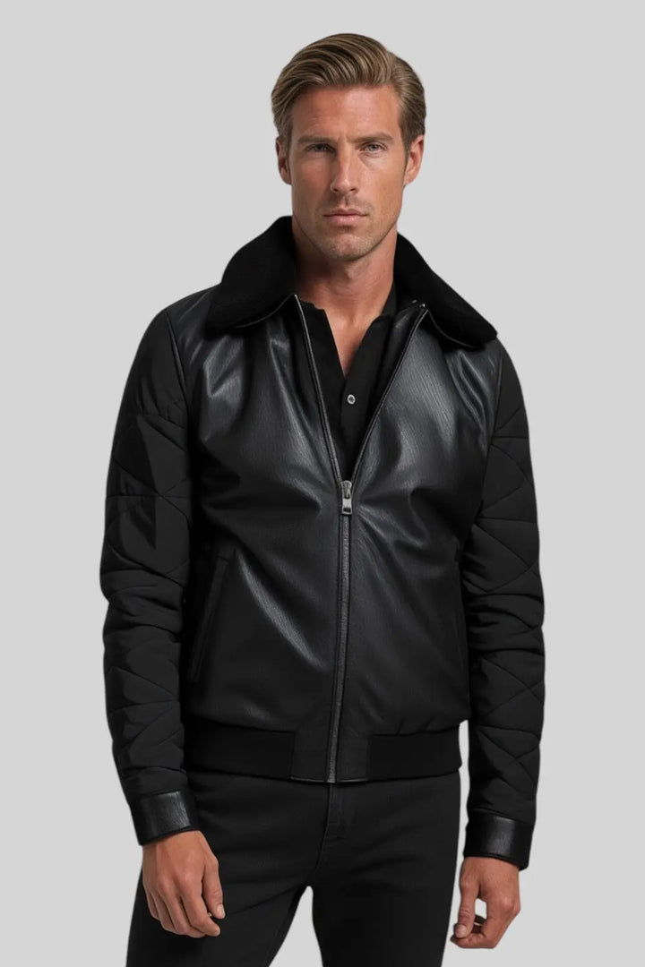 Fabrizio Leather Jacket Spellezo