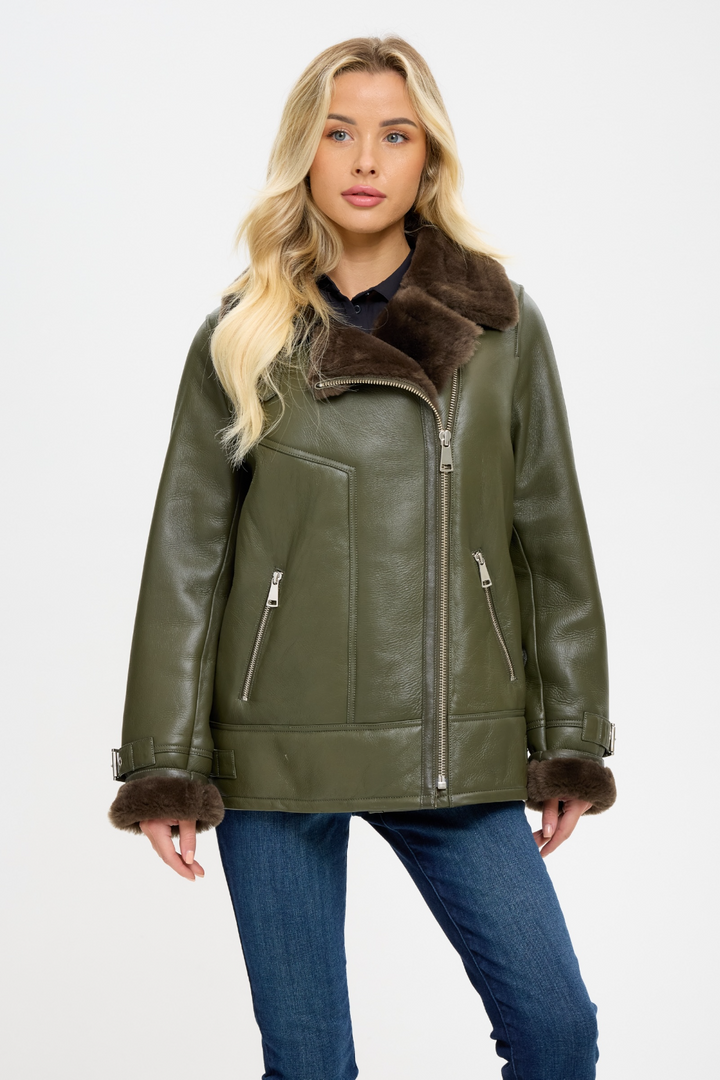 Selene Sheepskin Jacket