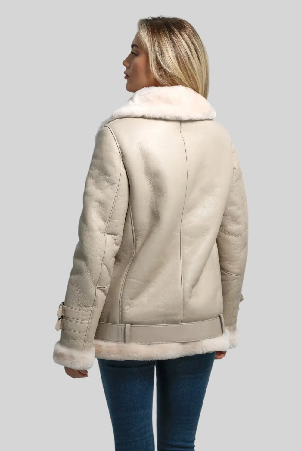 Serena Shearling B-3 Jacket Spellezo