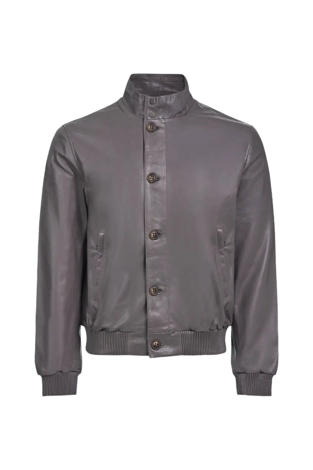 Simone Leather Utility Jacket Spellezo