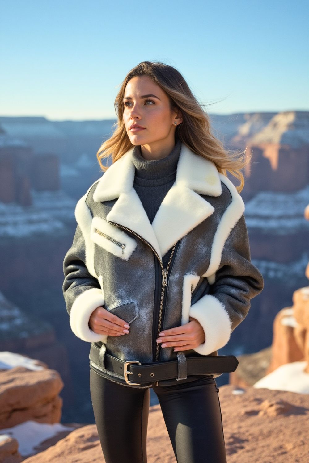 Mia Sheepskin Vintage Jacket