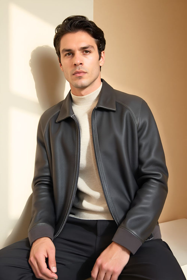 Zeno Leather Jacket