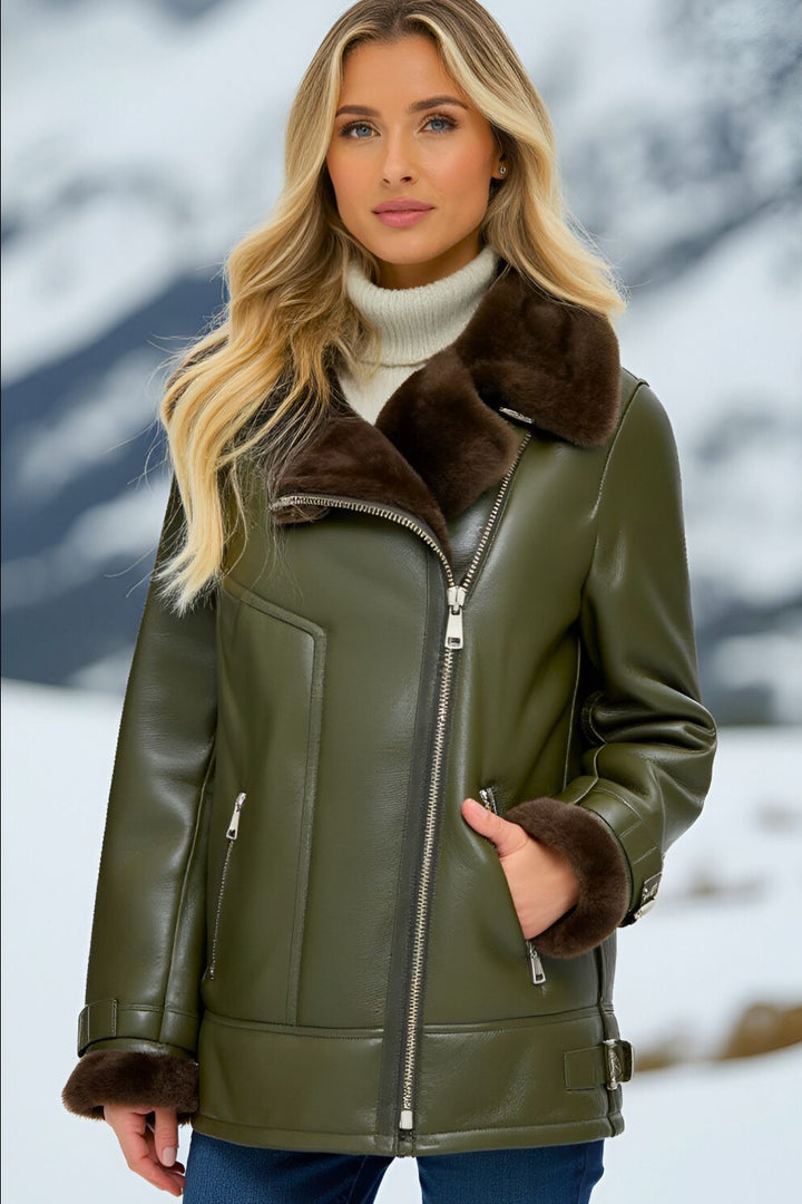 Selene Sheepskin Jacket