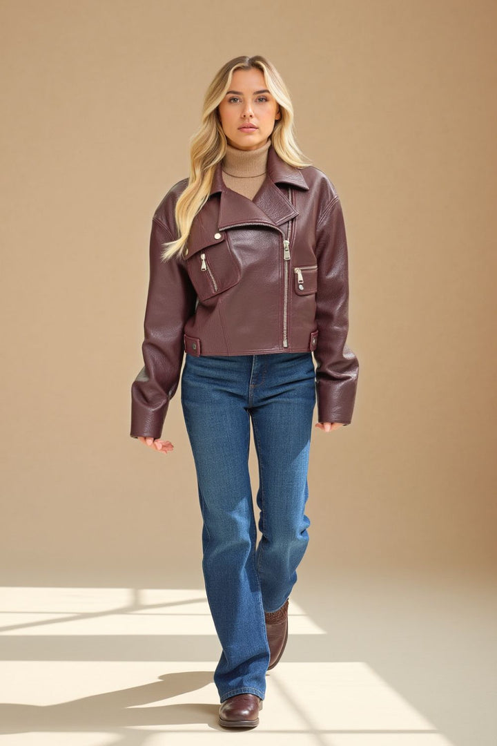 Felicia Women Leather Jacket