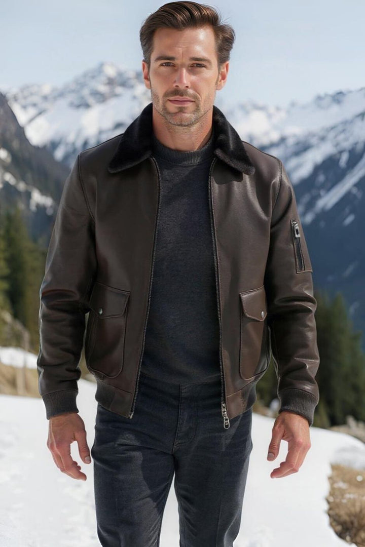 Silvano Shearling B-3 Bomber