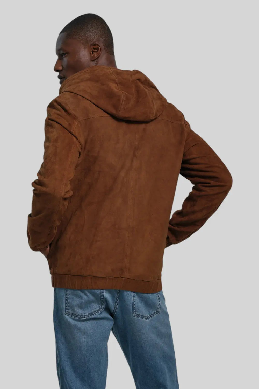 Pasquale Suede Leather Jacket Spellezo