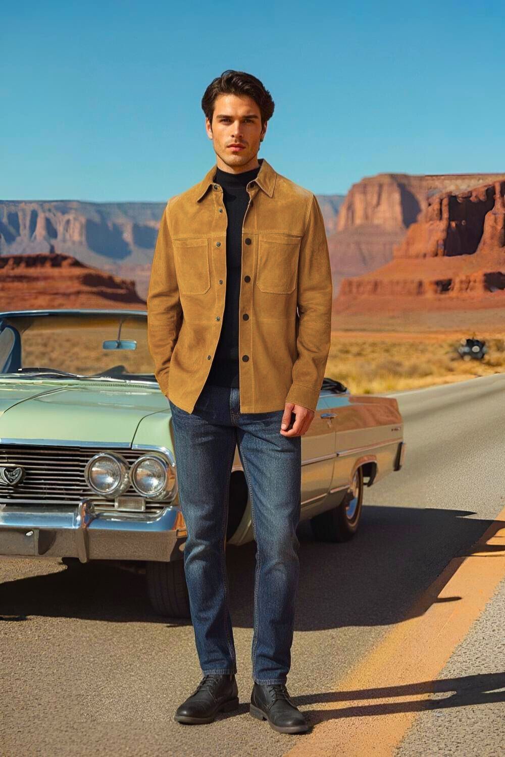 Yago Suede Jacket