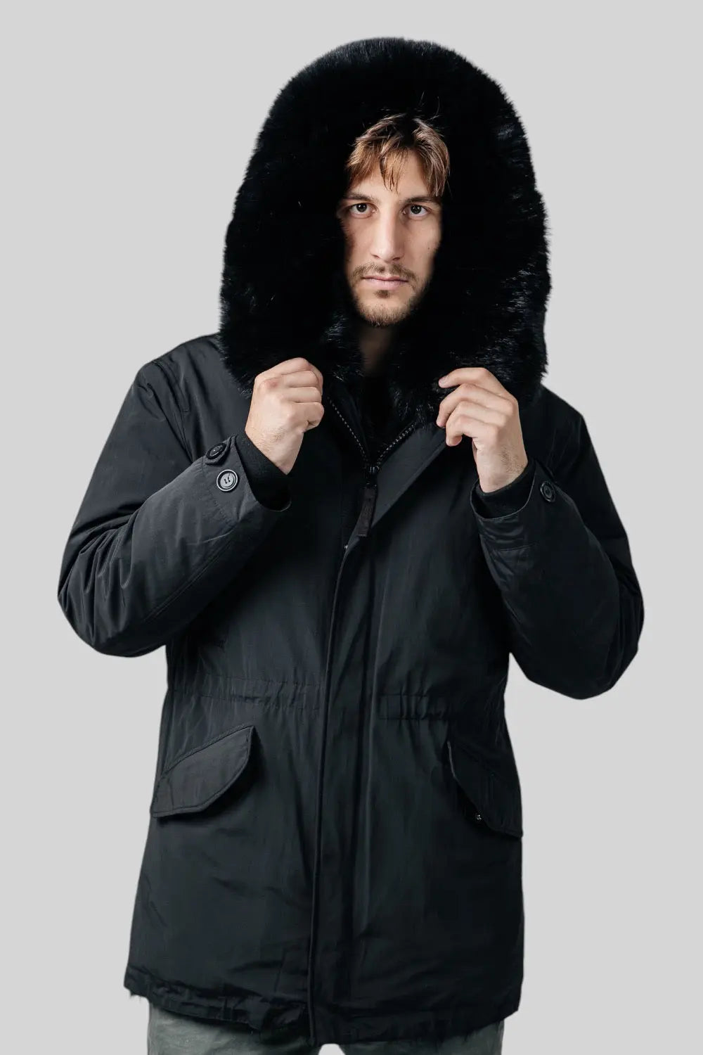 Mauro Shearling Parka Spellezo