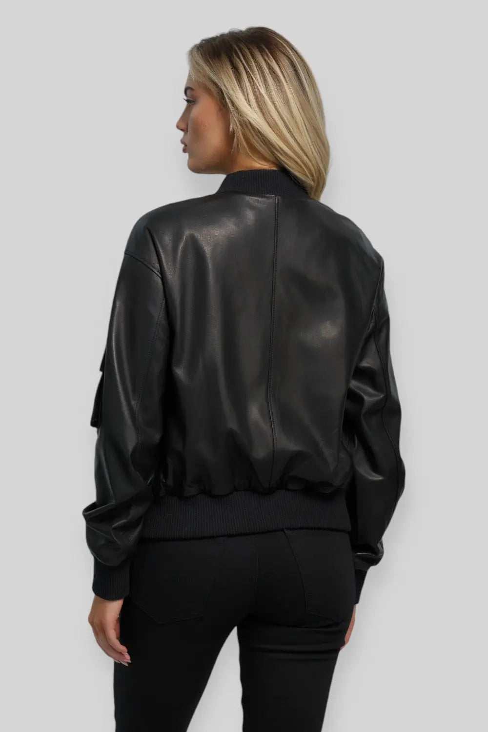 Fabiola Leather B-3 Bomber Spellezo