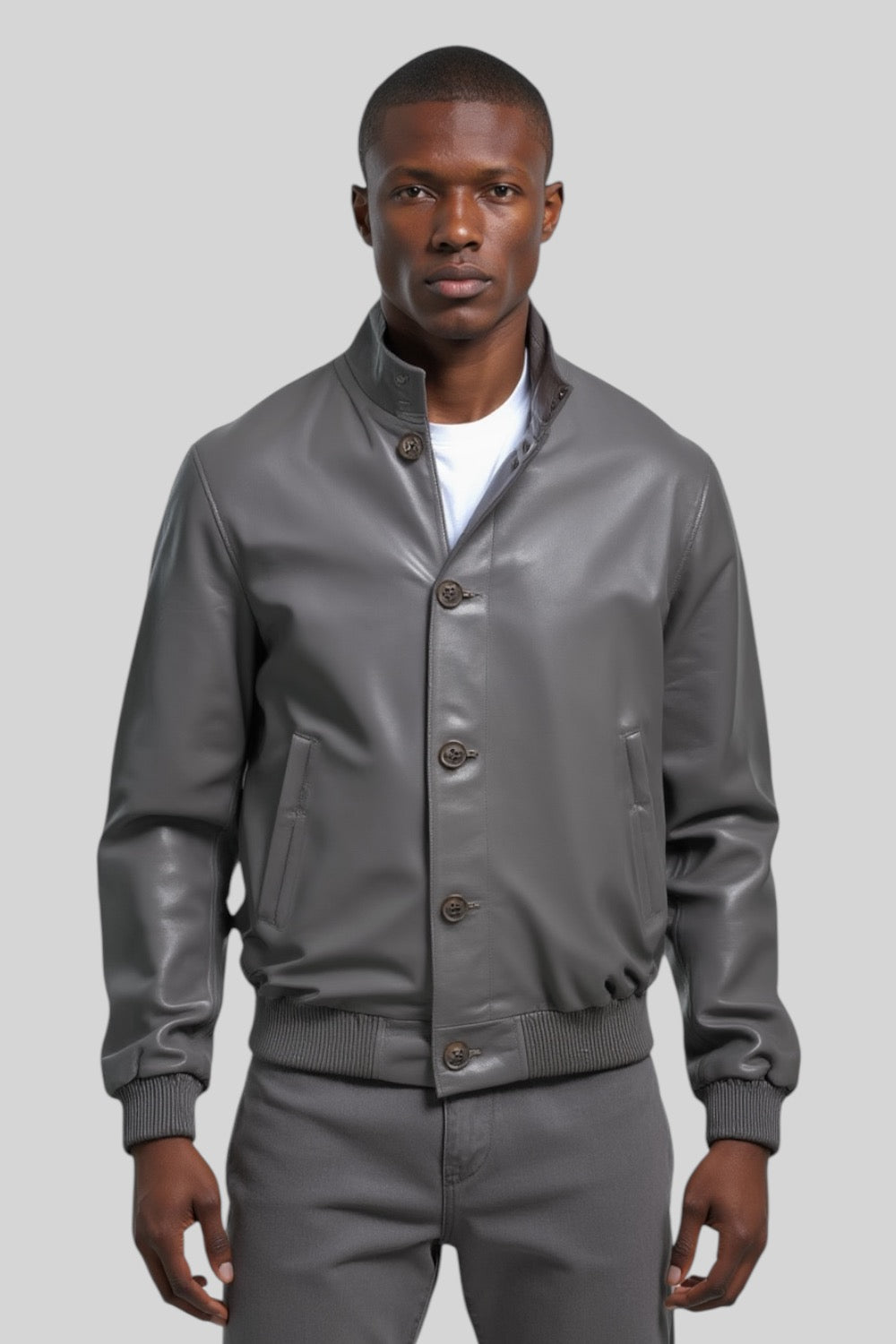 Hello Simone Jacket Simone Leather Utility Jacket – Spellezo