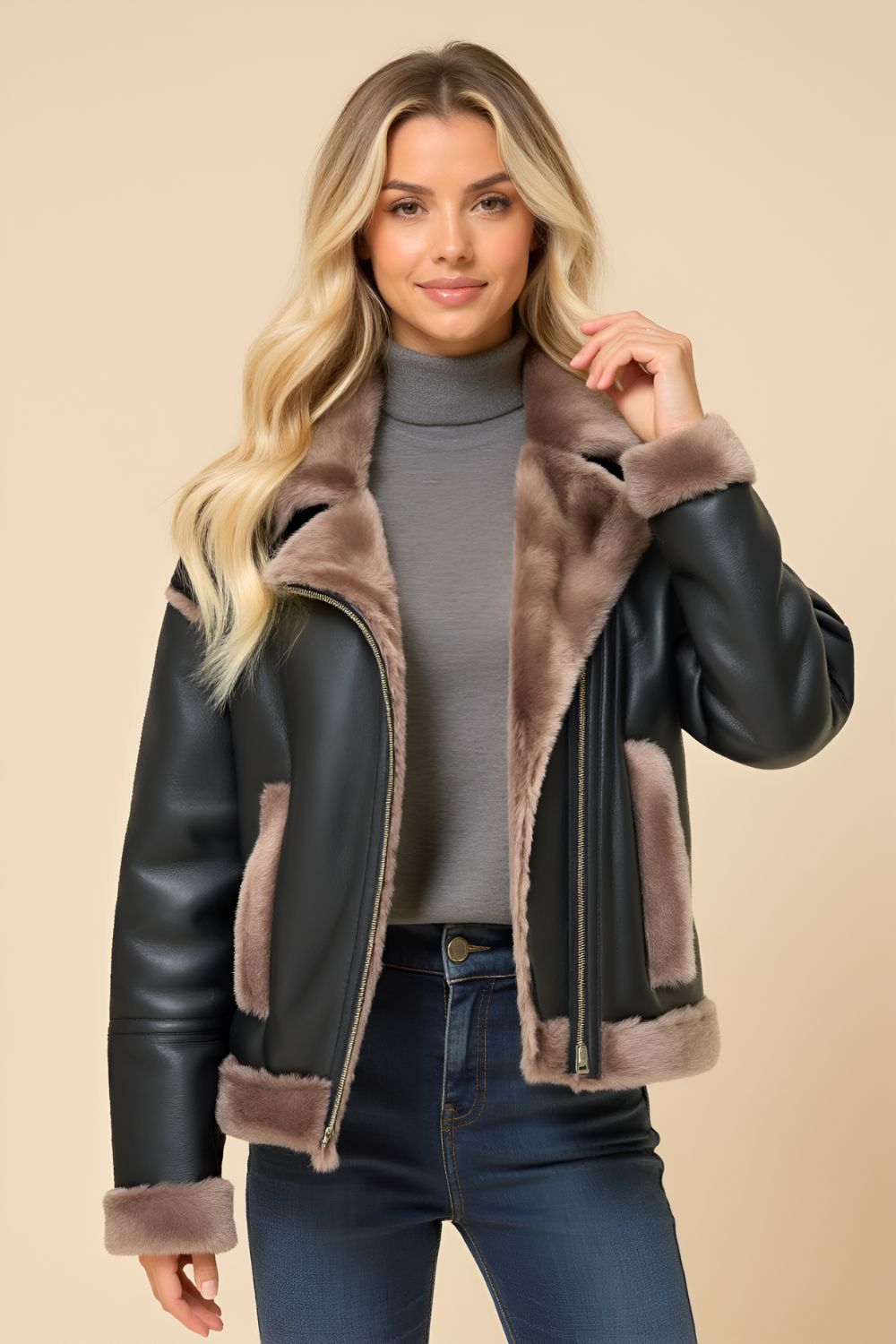 Sadie Sheepskin Jacket