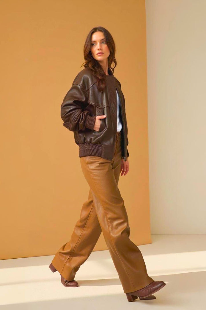 Lily Women Leather Jacket
