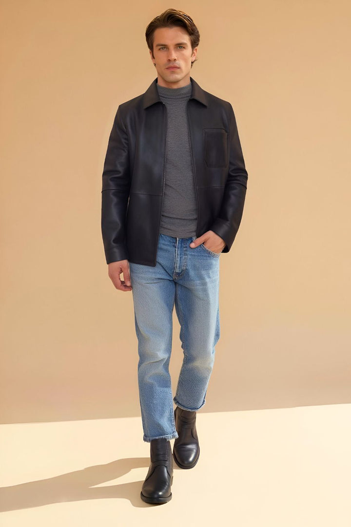 Hermenegildo Leather Jacket