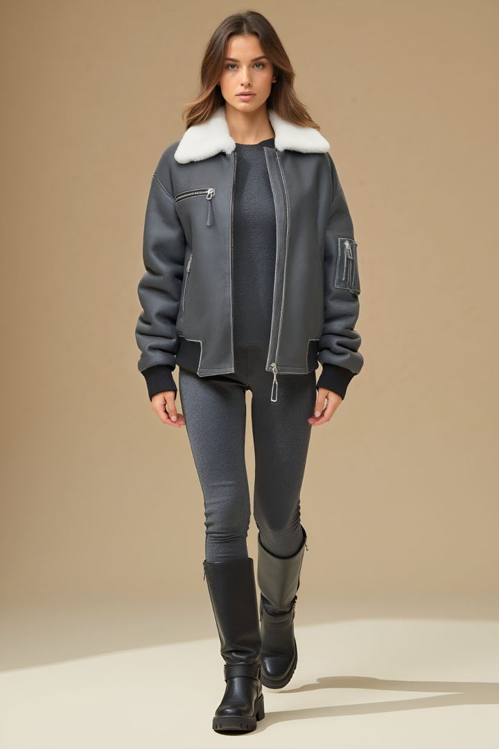 Luna Sheepskin B-3 Jacket