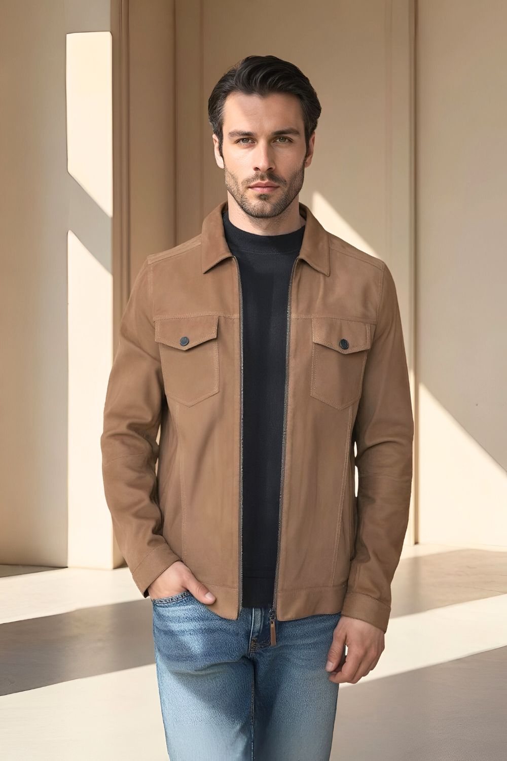 Timoteo Suede Jacket