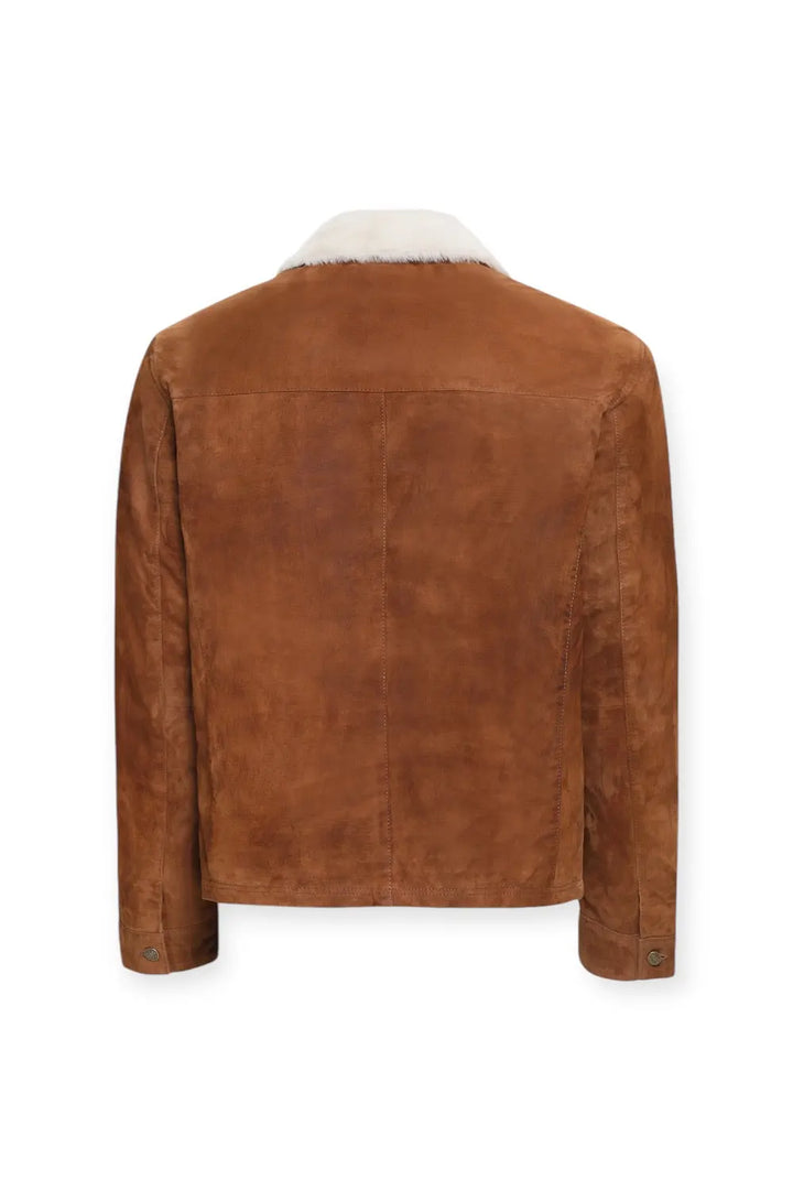 Juliano Suede Sheepskin Jacket Spellezo