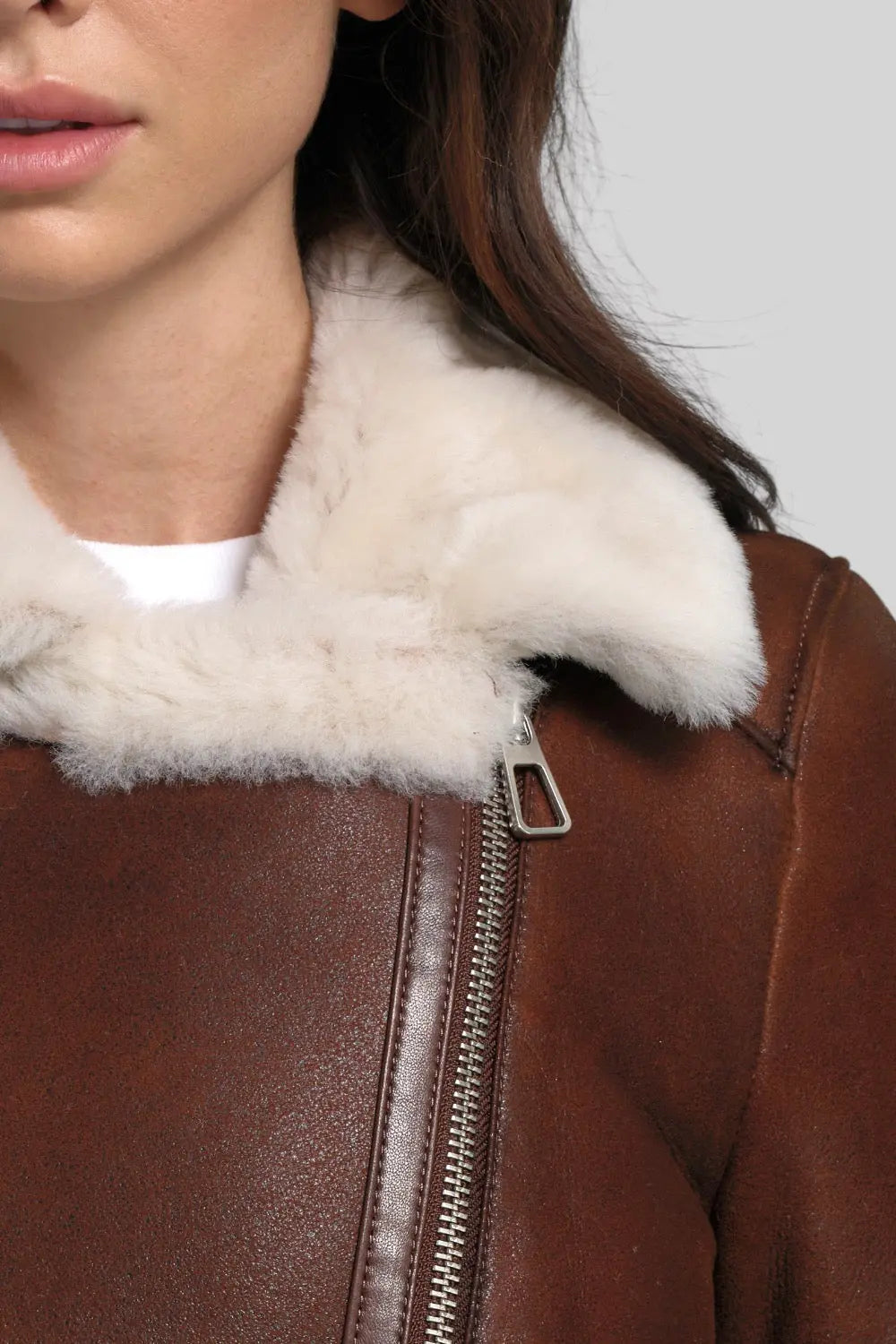 Luisa Sheepskin Jacket Spellezo