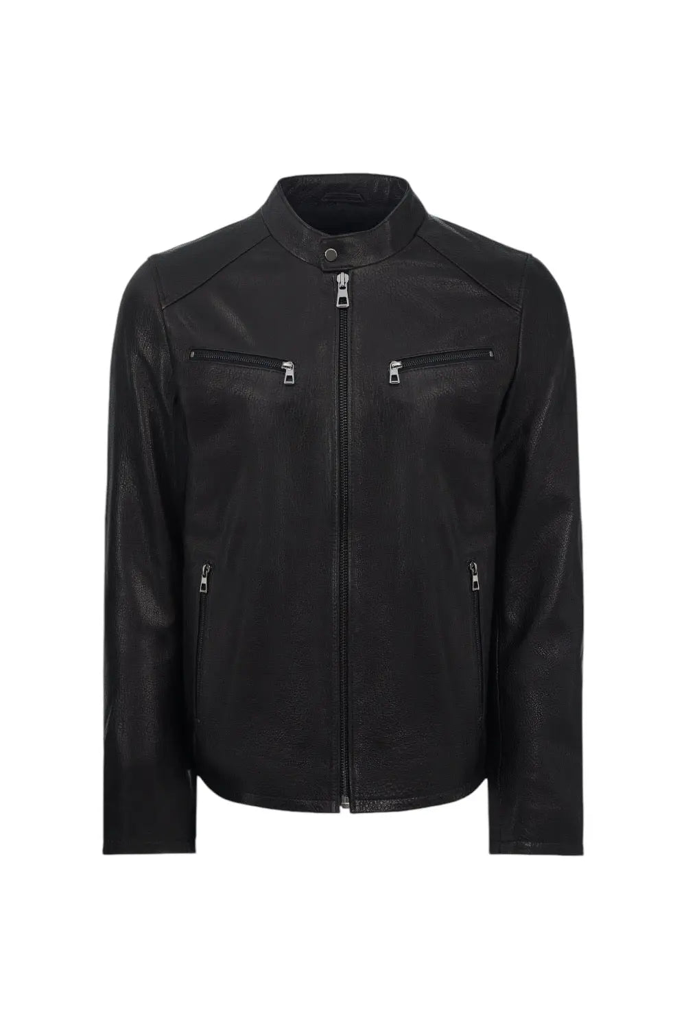 Filippo Quilted Leather Jacket Spellezo