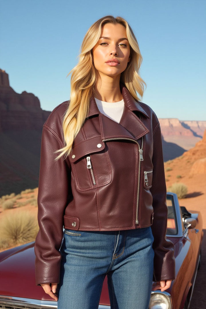 Felicia Women Leather Jacket