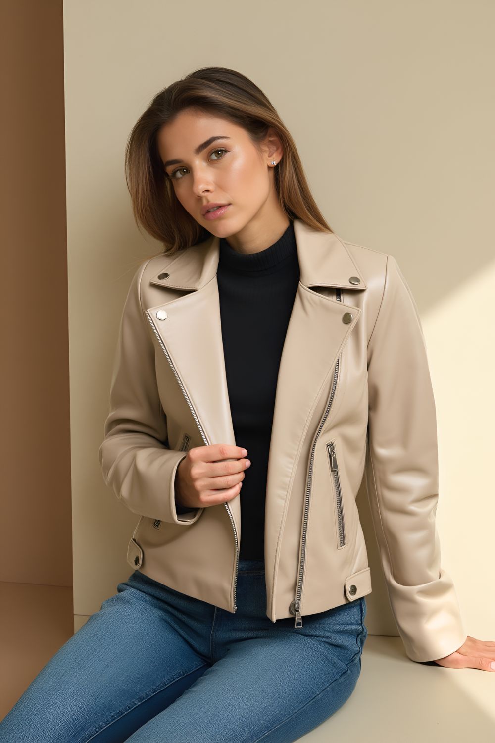 Thea Leather Jacket
