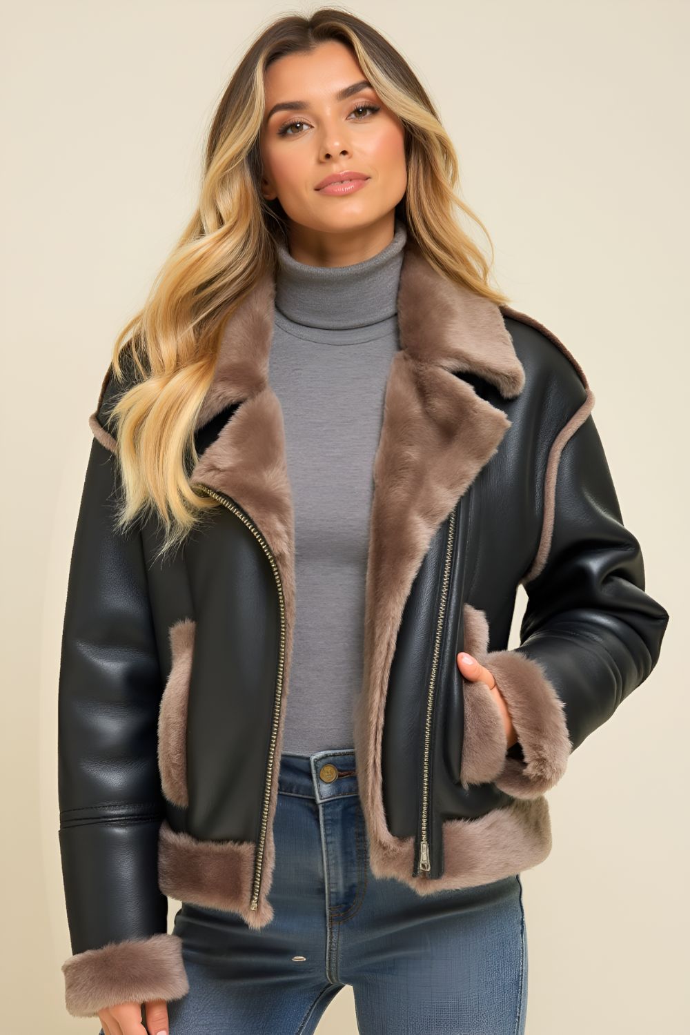 Sadie Sheepskin Jacket