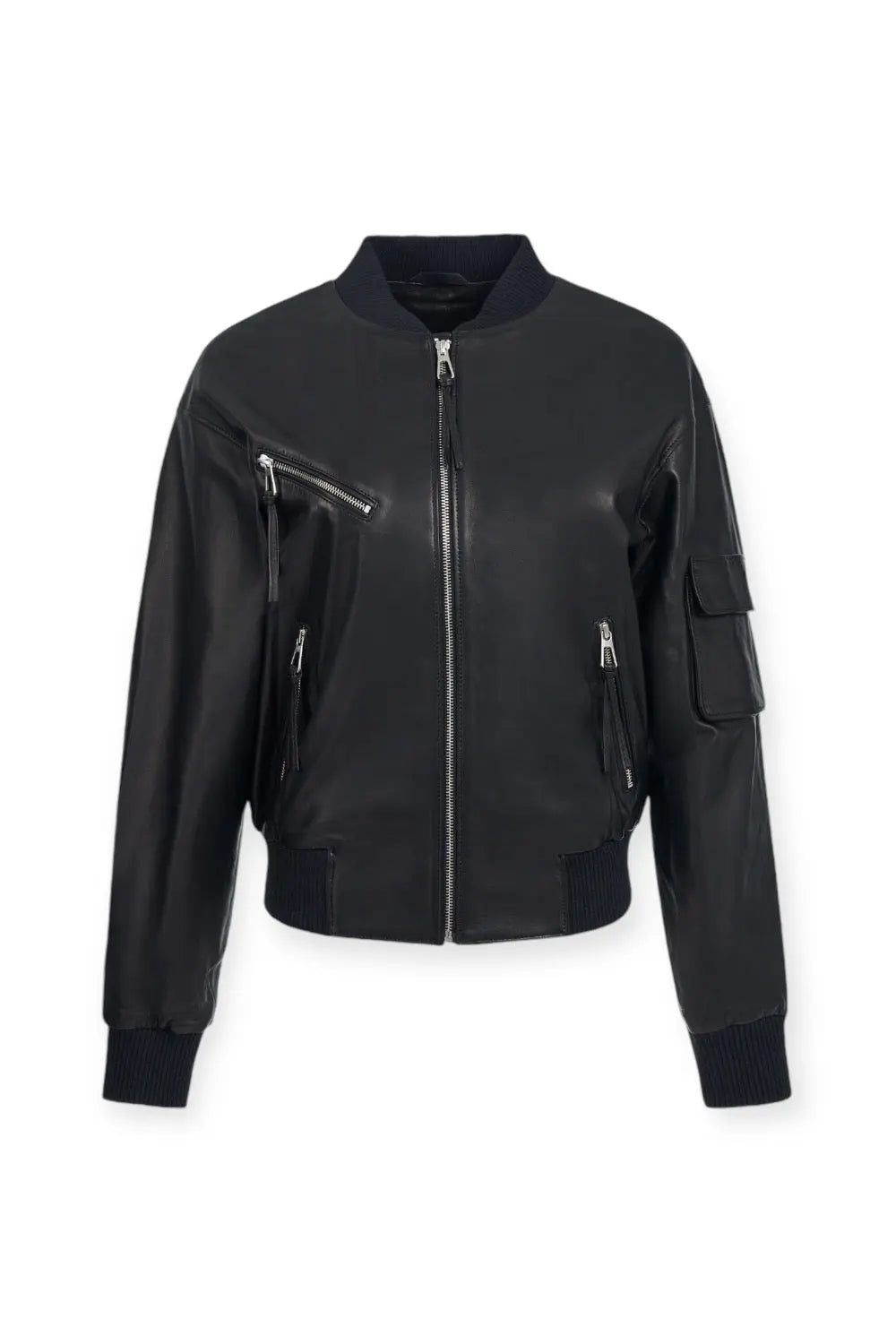 Fabiola Leather B-3 Bomber Spellezo