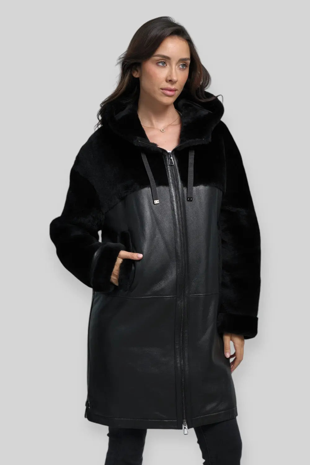 Carolina Sheepskin Parka Spellezo