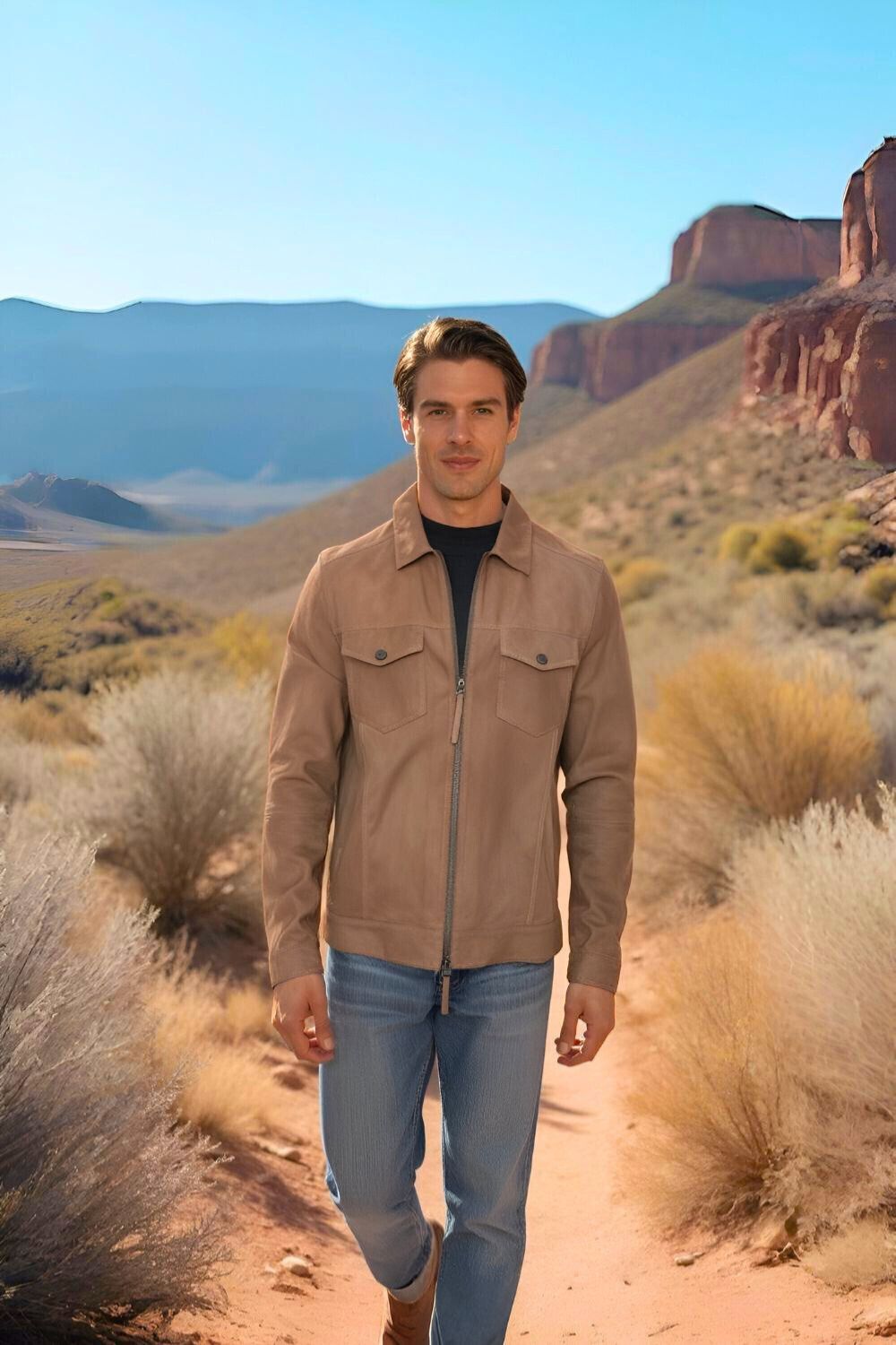 Timoteo Suede Jacket