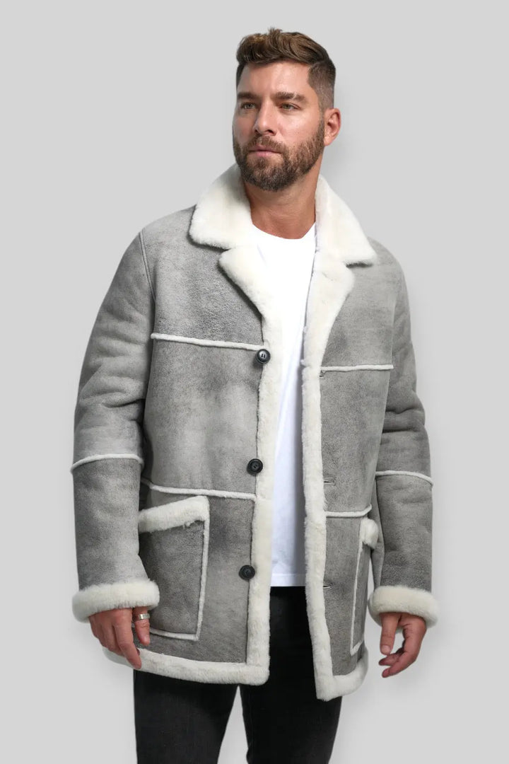 Arnaldo Sheepskin Coat Spellezo