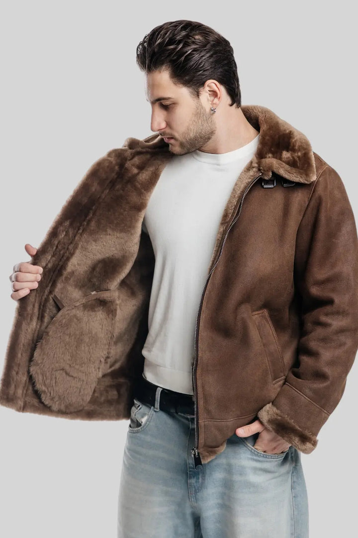 Vítor Sheepskin Jacket Spellezo