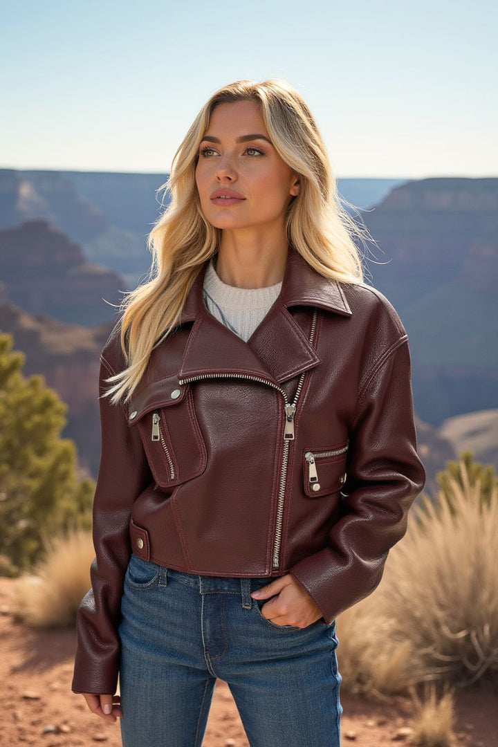 Felicia Women Leather Jacket
