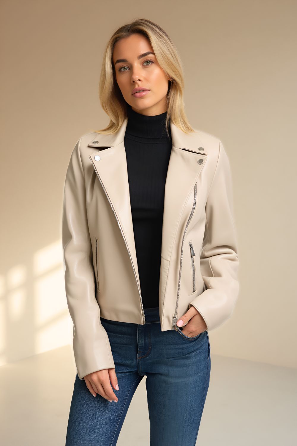 Thea Leather Jacket