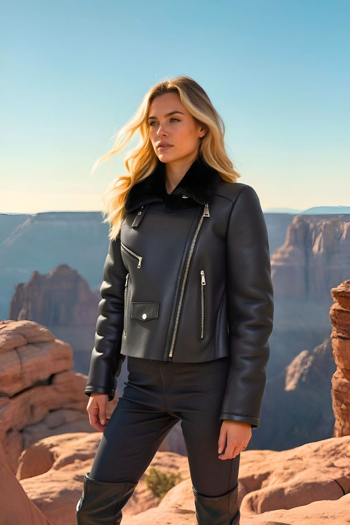 Veronica Sheepskin Jacket