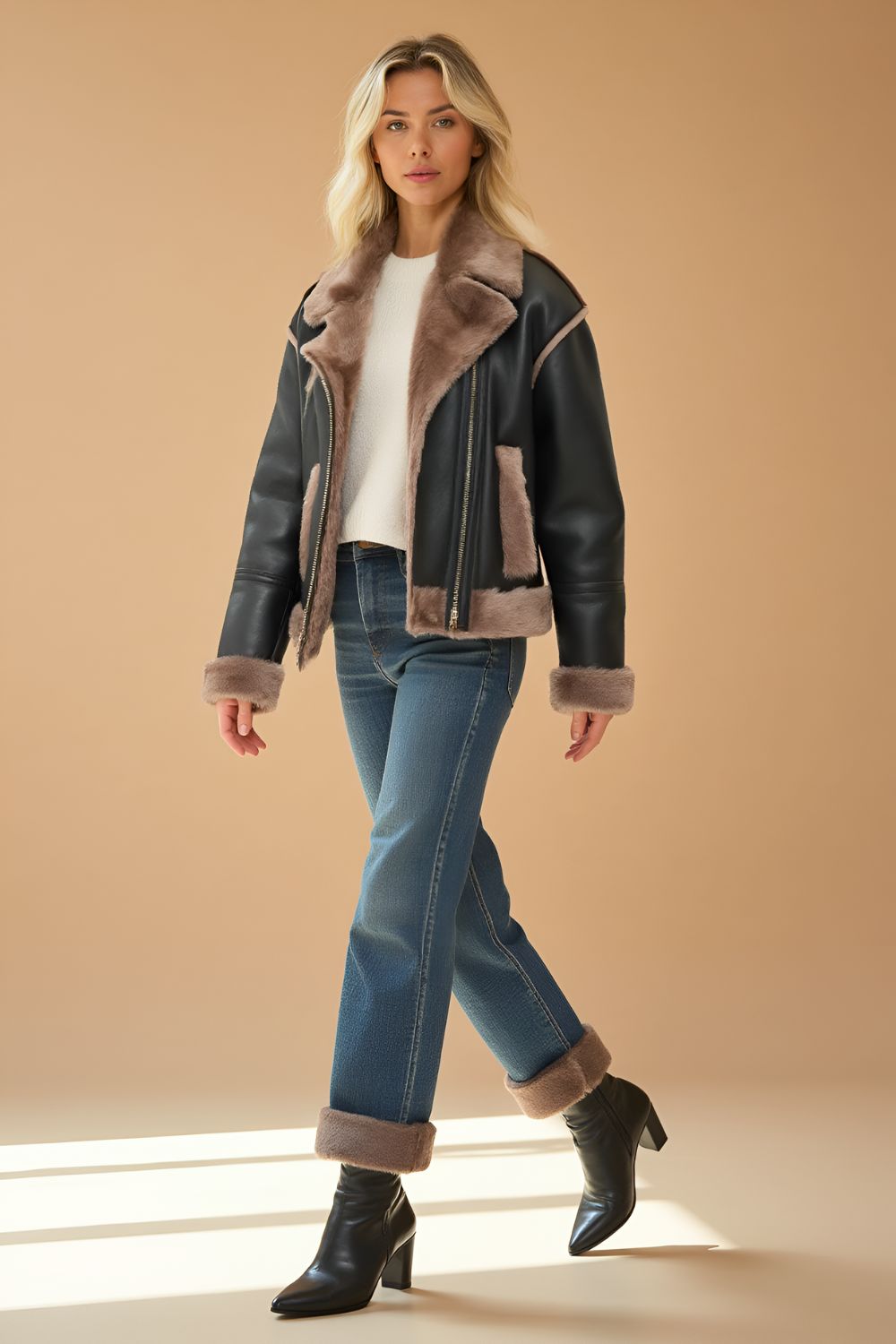 Sadie Sheepskin Jacket
