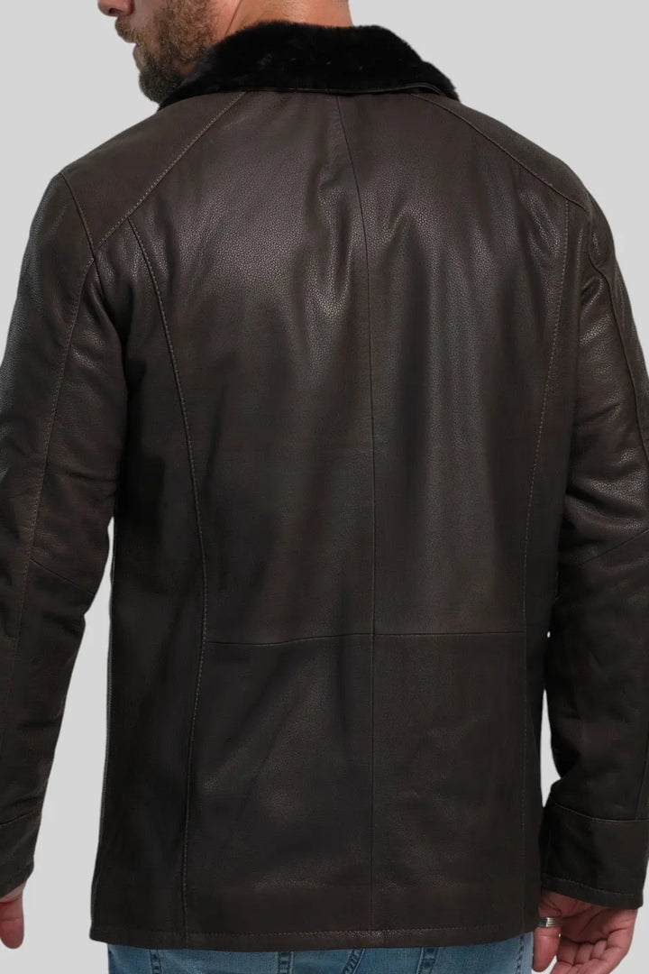 Franco Classic Leather Jacket Spellezo