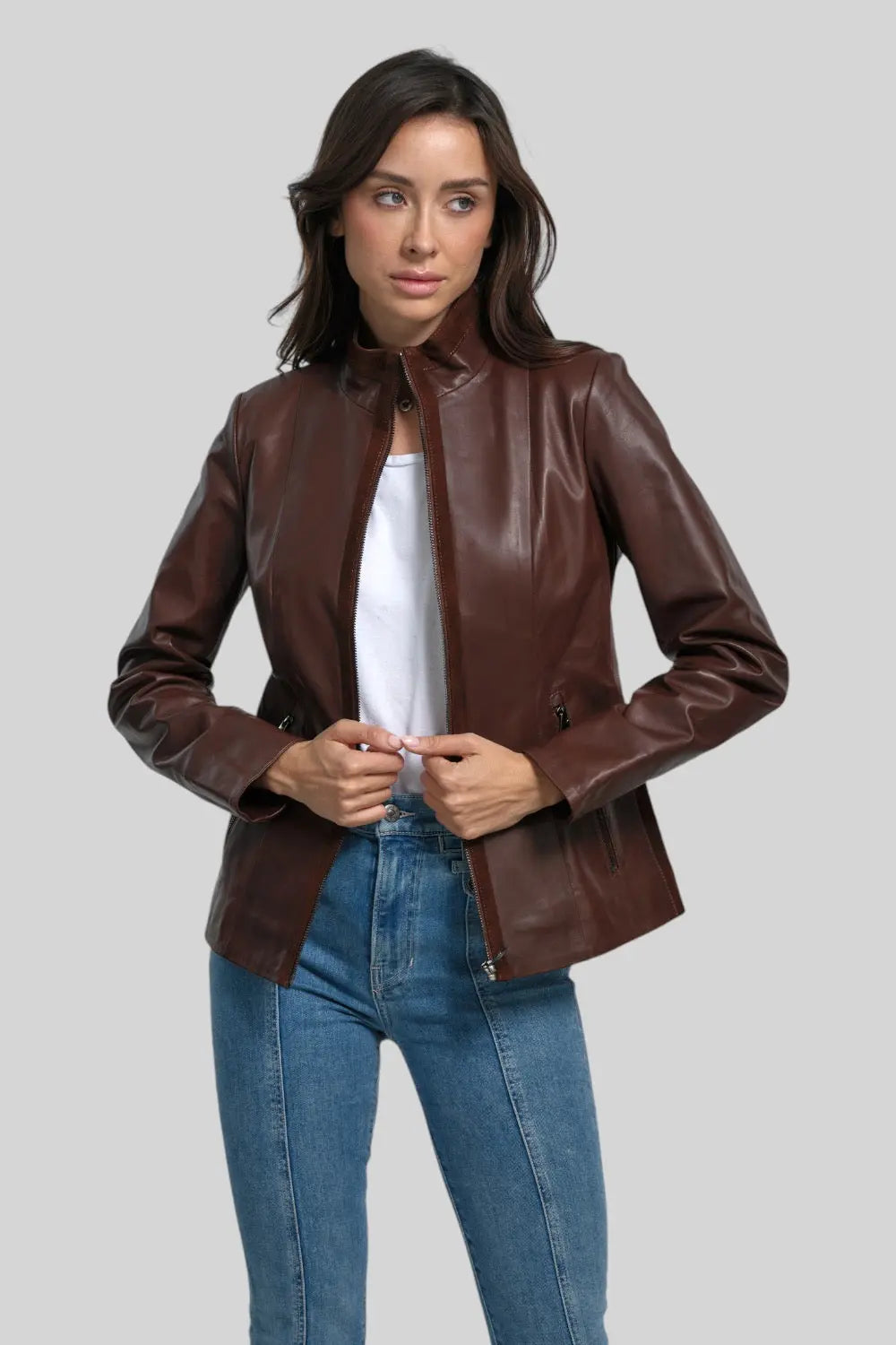 Teresa Leather Jacket Spellezo