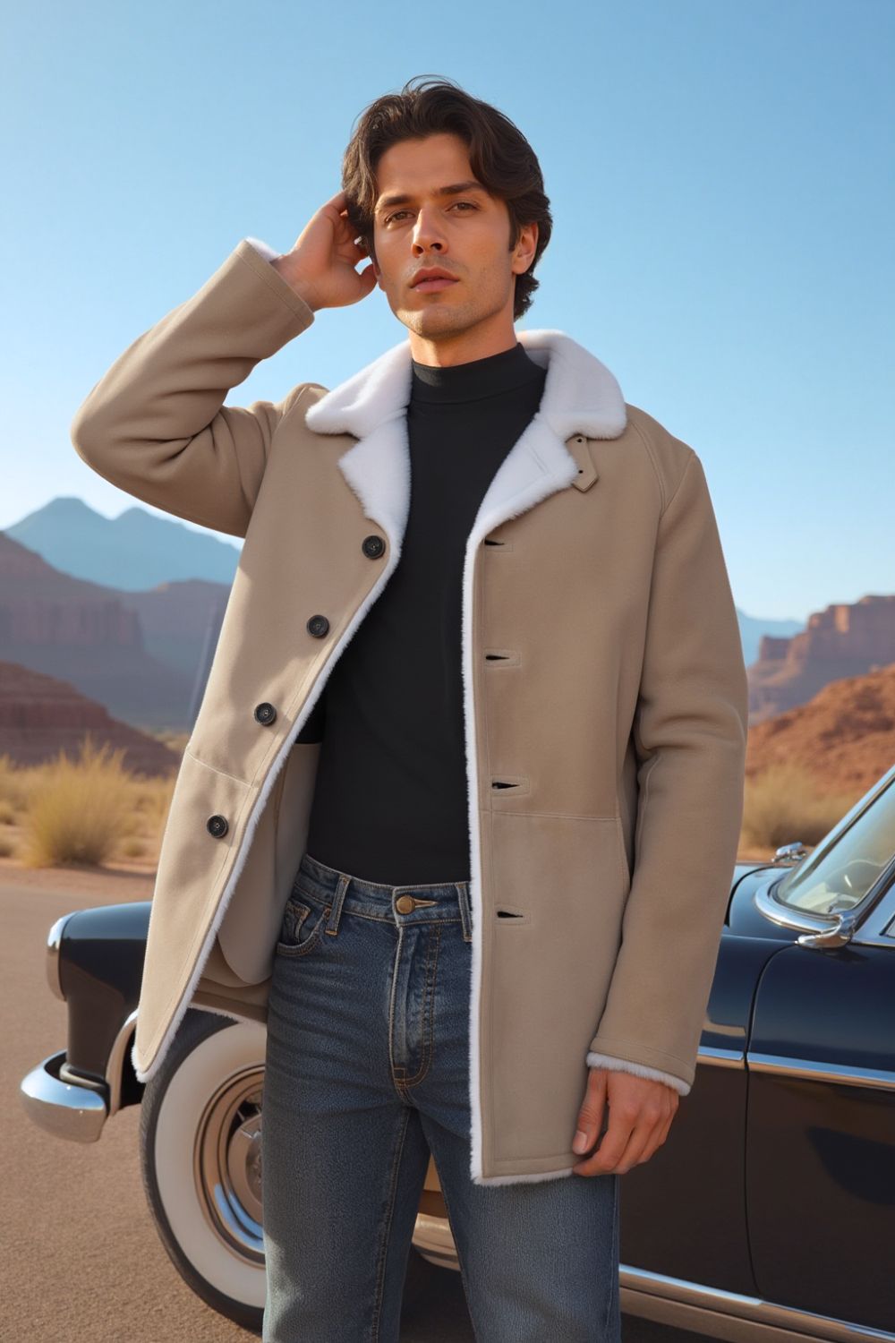 Manuel Sheepskin Jacket