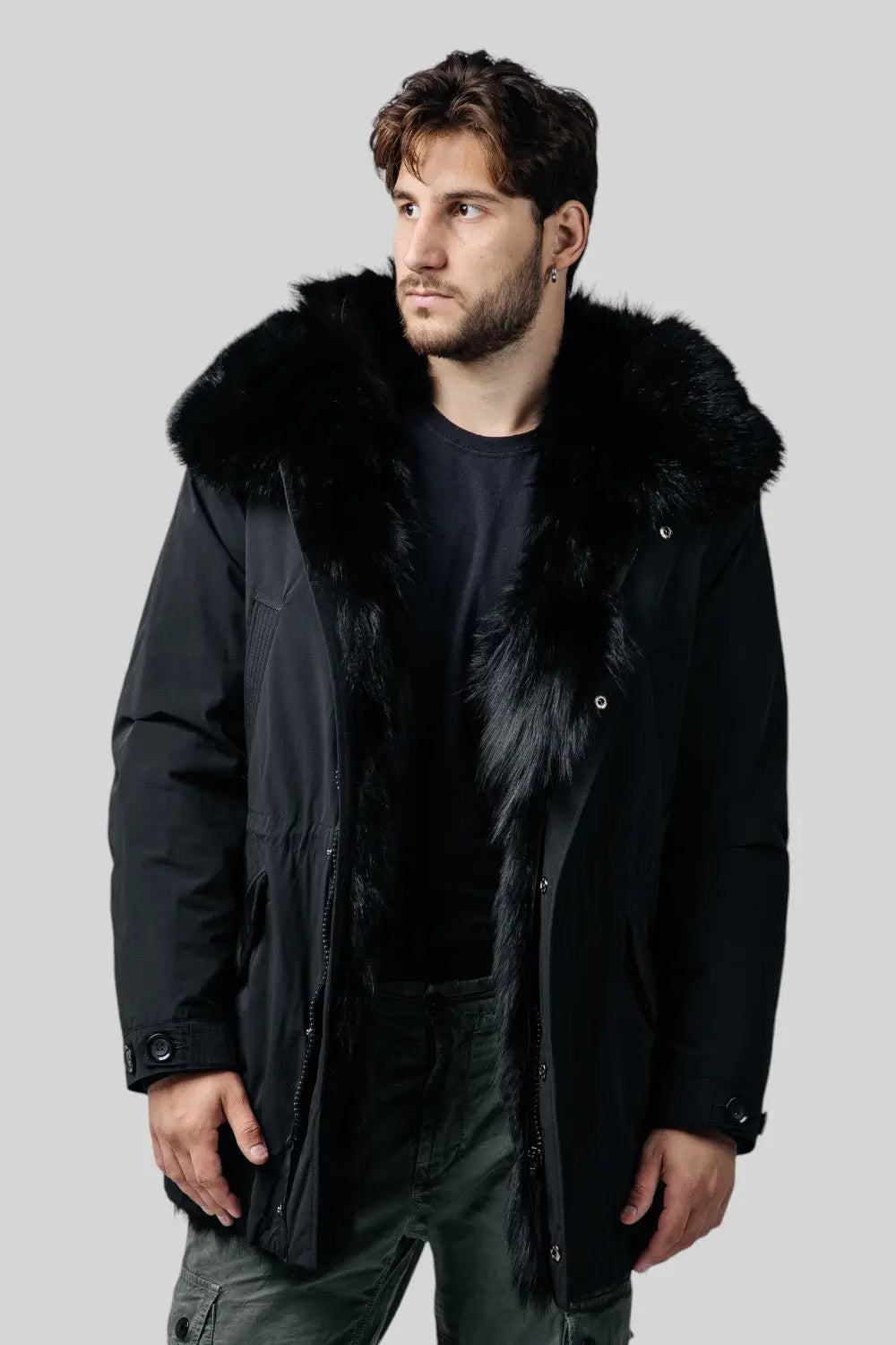 Mauro Shearling Parka Spellezo