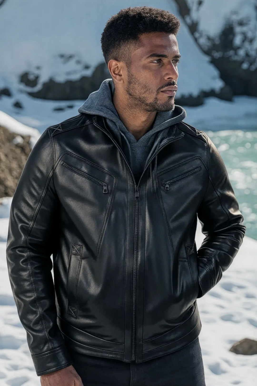 Alvaro Leather Jacket Spellezo