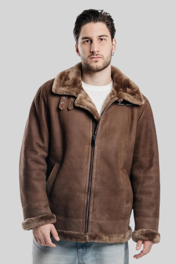 Vítor Sheepskin Jacket Spellezo