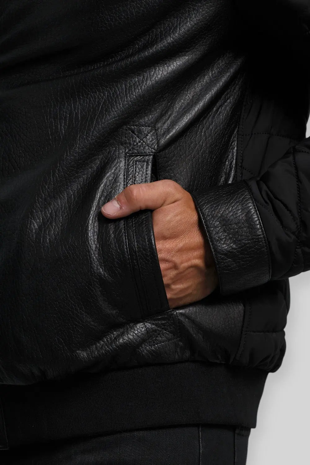 Fabrizio Leather Jacket Spellezo