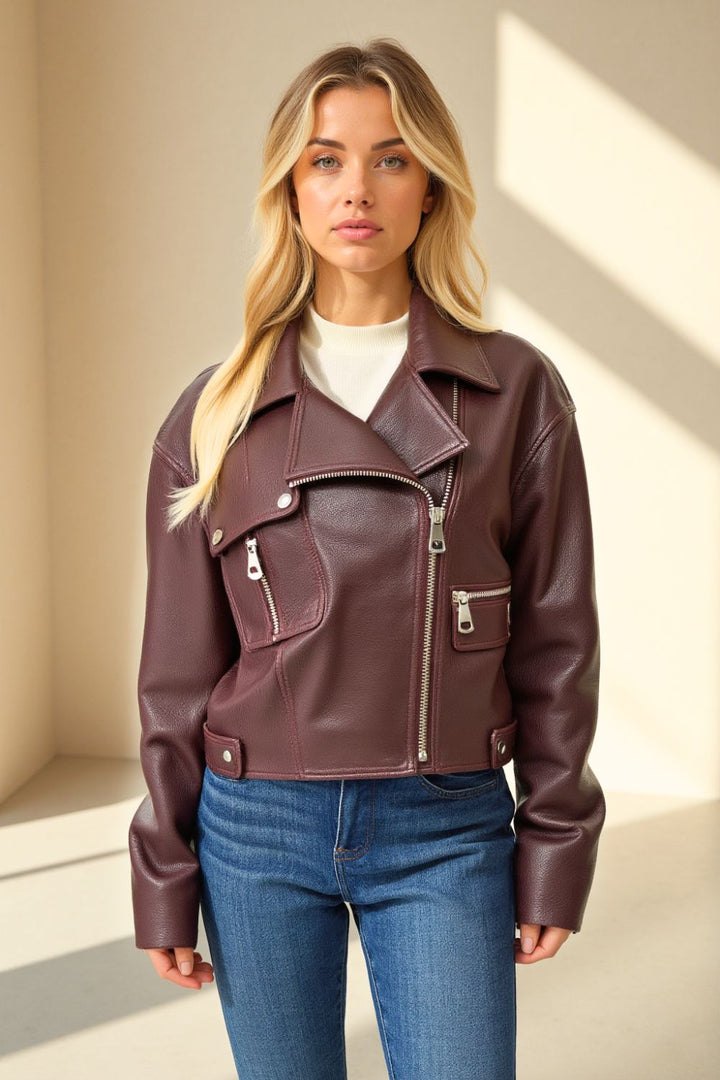 Felicia Women Leather Jacket