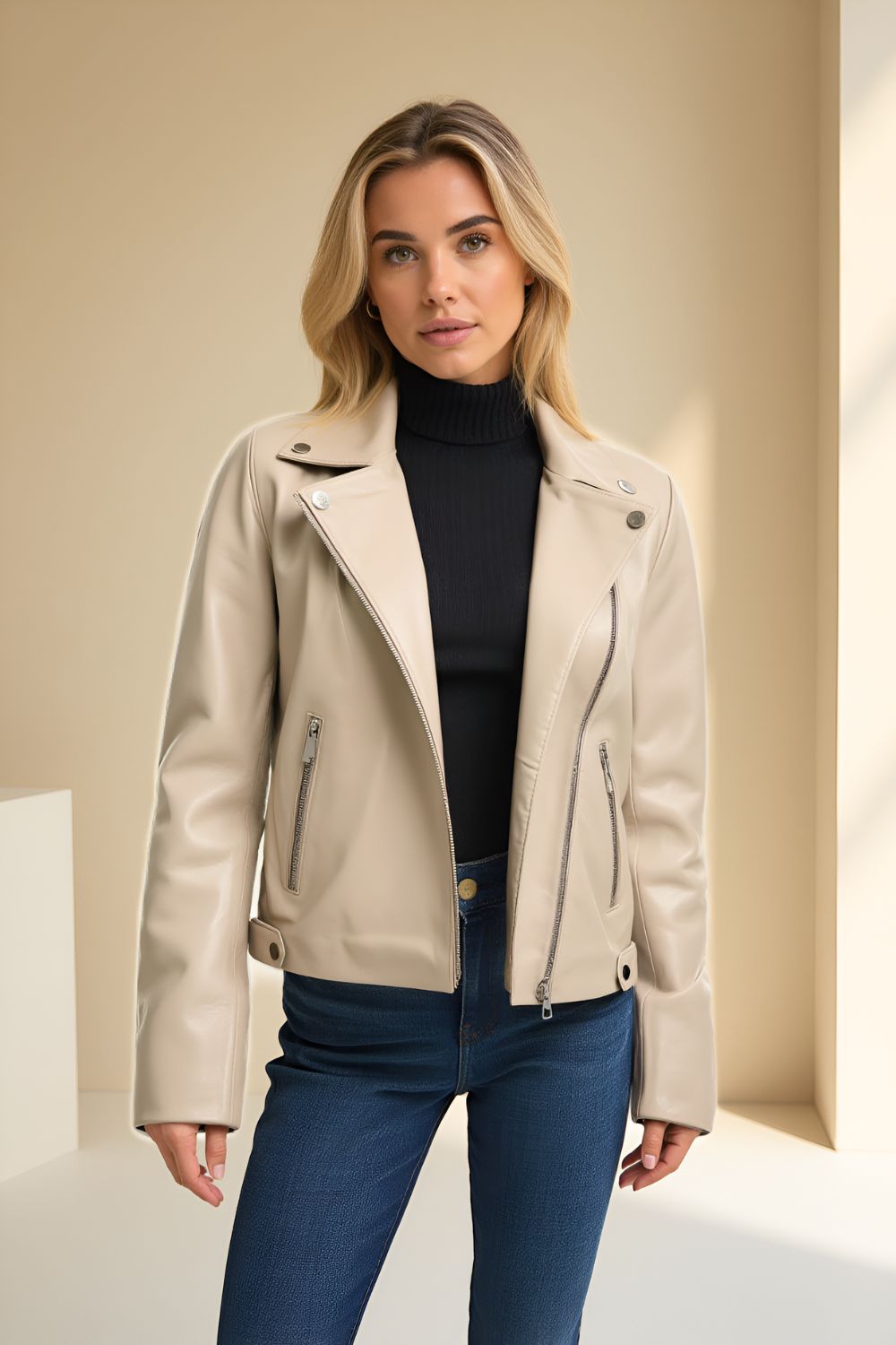 Thea Leather Jacket