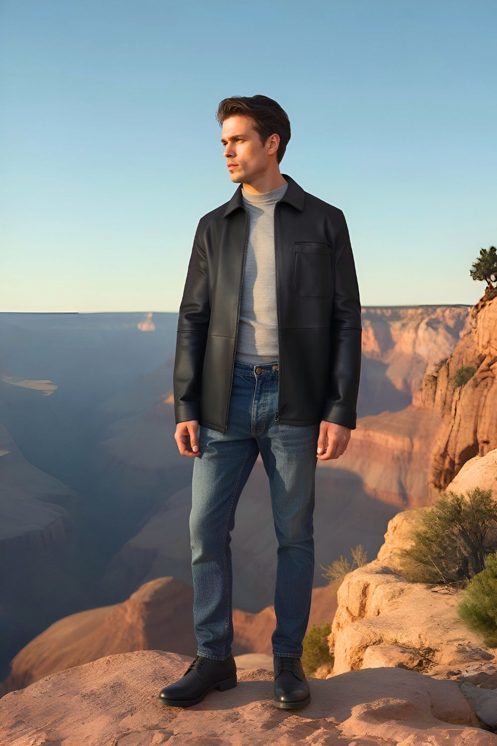 Hermenegildo Leather Jacket