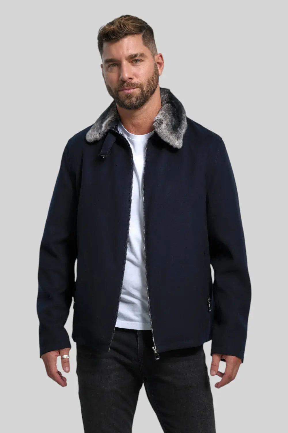 Vincenzo Coat with Shearling Lining Spellezo