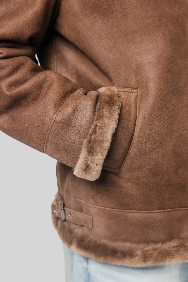 Vítor Sheepskin Jacket Spellezo