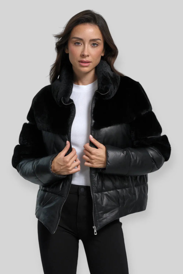 Emilia Sheepskin Jacket Spellezo